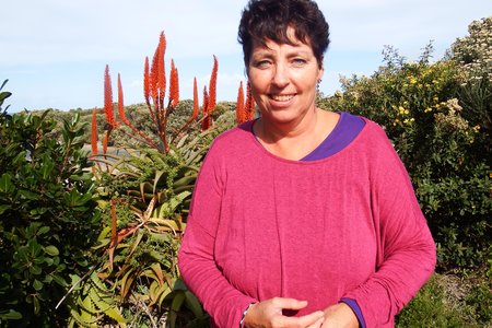 Delana Louw van Pearly Beach wat deur ‘n Mosambiekse Spoegkobra gepik is